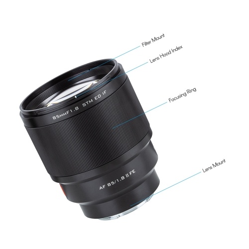 Viltrox 85mm F1.8 STM Professional Full-frame Sony E-Mount Camera Prime Lens 