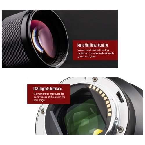 Viltrox 85mm F1.8 STM Professional Full-frame Sony E-Mount Camera Prime Lens 