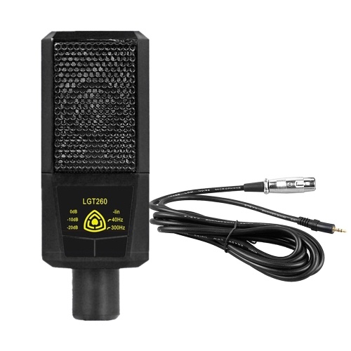 

Square Condenser Recording Microphone Omnidirectional