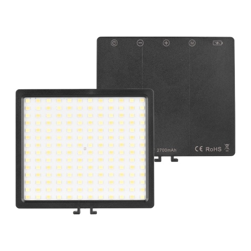 Luz LED de bolso para fotografia de vídeo luz de preenchimento