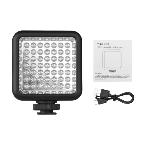 Andoer IR49S Mini IR Night Vision Light Infrared Photography Light for Video Camera Camcorder