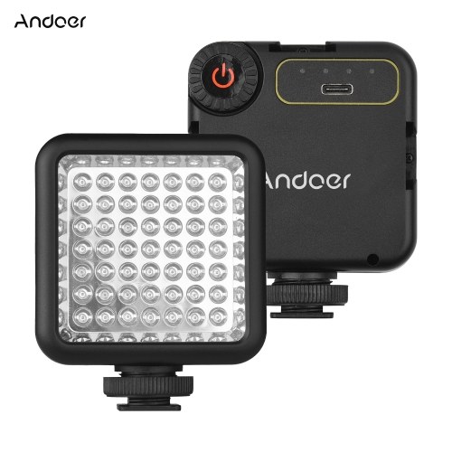 Andoer IR49S Mini IR Night Vision Light Infrared Photography Light for Video Camera Camcorder