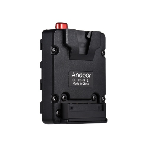 

Andoer Mini Nano V-lock Mount Battery Power Supply Adapter Plate to NP-F Mount