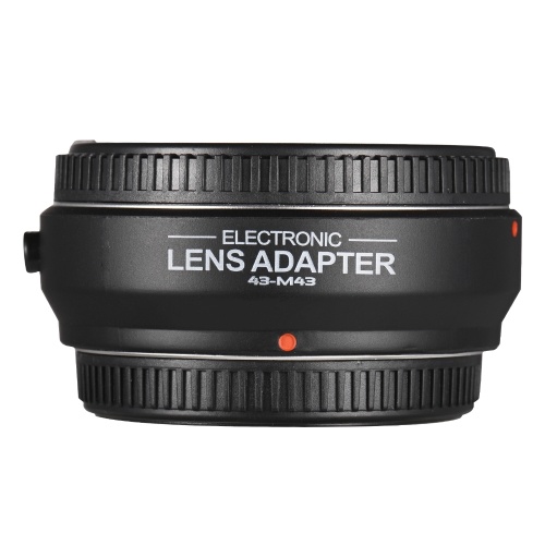 FOTGA OEM4/3(AF) 4/3 to M4/3 Camera Adapter Ring Auto Focus Lens Mount for Olympus 4/3 Mount Lens to Olympus M4/3 Mount Lens Cameras Olympus E-P1 E-P2 E-PL1 E-PL2 Panasonic G1 G2 G10 GF1 GF2 GF3 