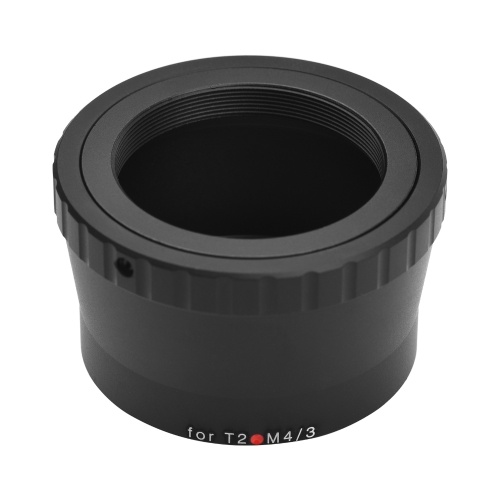 T2-M4/3 Metal Lens Mount Adapter Ring T/T2 Mount Lens Adapter Replacement for Panasonic DMC-G1/DMC-GH1/DMC-GF1 for Olympus EP1/EP2/EPL1 Micro 4/3 Mount Cameras 