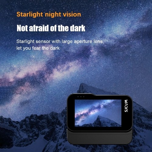SJCAM SJ20 Action Camera 4K Ultra HD 20MP Waterproof Anti-shaking with 2.0in Touch Control Screen Dual Screen 