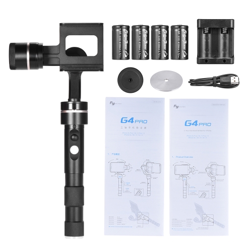 

Feiyu Tech Newest G4 Pro 3 Axis Brushless Motor Handheld Gimbal