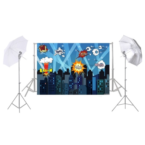 Andoer 1.5 * 2.1m/5 * 7ft  Background Backdrop Photo Studio Pros