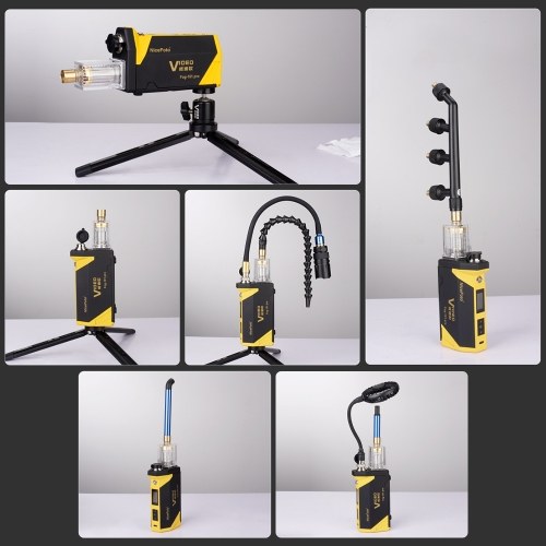 NiceFoto nevoeiro-101.Pro máquina de fumaça portátil máquina de nevoeiro profissional com controle remoto