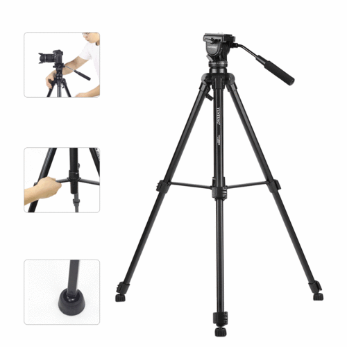 

YUNTENG VCT-880 Portable Aluminum Alloy Tripod