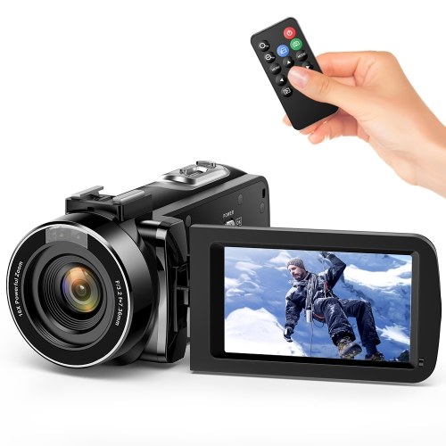 Cámara de video digital portátil Andoer FHD 1080P