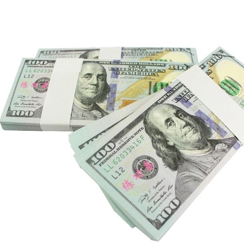 

Denomination 100USD Pack USD Paper Bar Atmosphere Props Money for Movie TV Video Novelty Photography Tools （20Pcs）