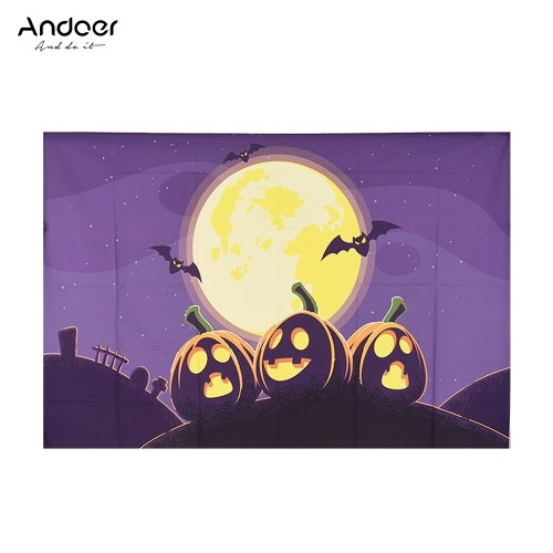 

Andoer Halloween Style 1.5*2.1meters / 5*7feet Foldable Vinyl Photography Backdrop Background