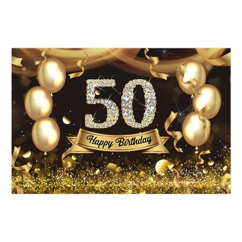 7*5ft Happy Birthday Photo Backdrop Adult Birthday Theme Photography Background
