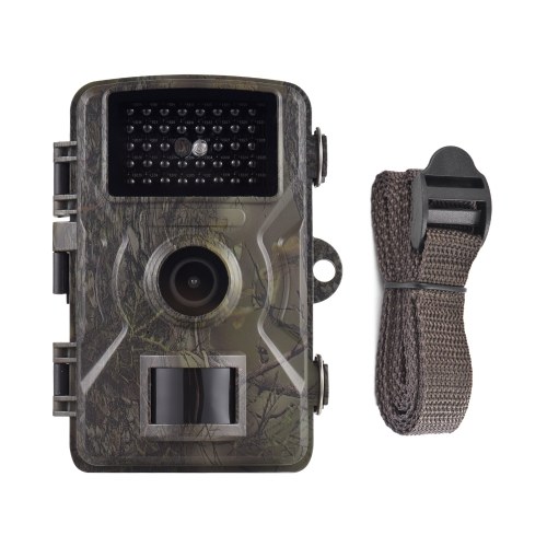 1080P Trail Camera 16MP Wildlife Scouting Camera Tracking Camera with 2.0 Inch TFT Color Screen 0.8s Trigger Time 