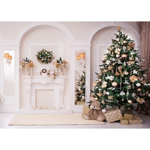 

2.1 * 1.5m/ 7 * 5ft Christmas Backdrop Photography Background Portrait Photography Backdrops