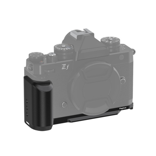 Poyinco Camera L Plate Quick Release L-Shaped Plate Aluminum Alloy Vlog Expansion Bracket Camera Grip Replacement for Nikon ZF Camera 