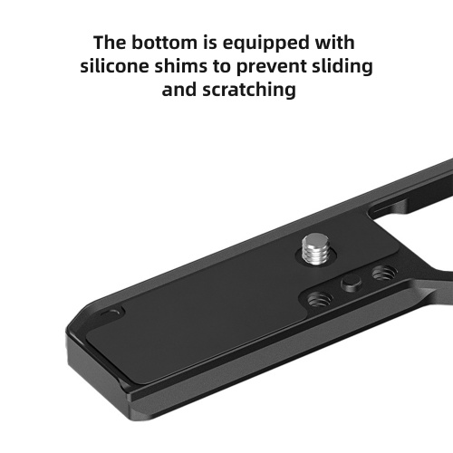 Poyinco Camera L Plate Quick Release L-Shaped Plate Aluminum Alloy Vlog Expansion Bracket Camera Grip Replacement for Nikon ZF Camera 