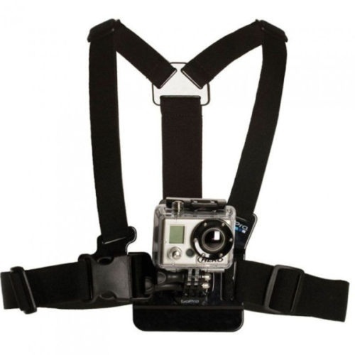 Ajustável ação prática para gopro hd hero câmera corpo harness belt peito acessórios cinta professiona monte esporte ao ar livre ombro elástico