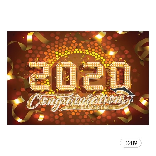 

7*5ft Professional Backdrop The Class of 2020 Graduation Photography Background