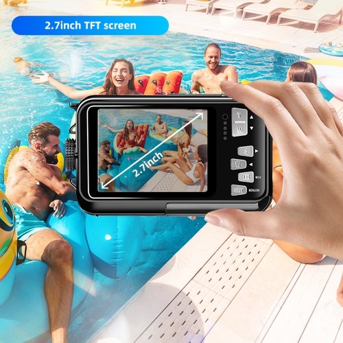 1080P Ultra HD Action Camera with 2.7in TFT Screen 