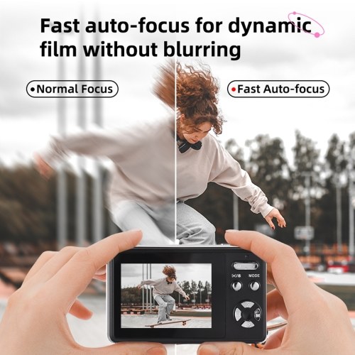 1080P Digital Camera 48MP Pocket Digital Video Camera with 32GB TF Card USB Card Reader 