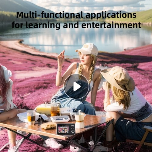 1080P Digital Camera 48MP Pocket Digital Video Camera with 32GB TF Card USB Card Reader 