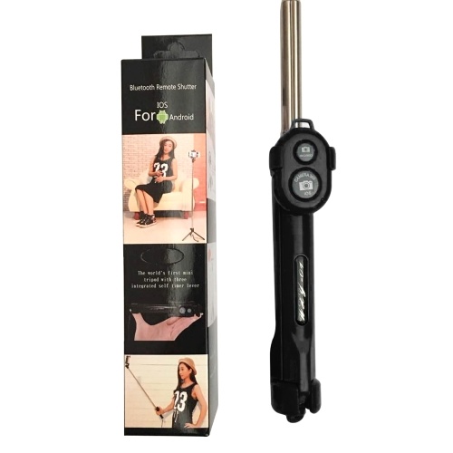 

Wireless BT Stainless Steel Selfie Stick