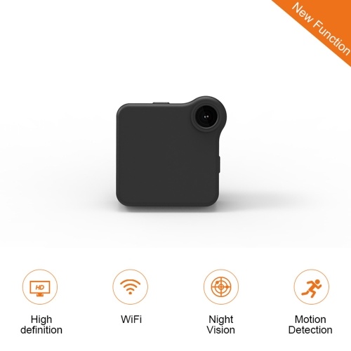 

C1 Pocket Size HD Intelligent Life Camera Mini Wearable IP Camera Micro Motion Sensor Magnetic Clip Voice Recorder
