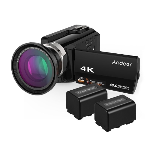 

Цифровая видеокамера Andoer HDV-534K 4K 48MP WiFi