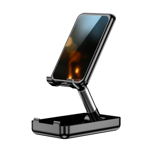 Suporte de telefone celular de mesa suporte de suporte de telefone com ângulo ajustável de altura para tablets smartphones