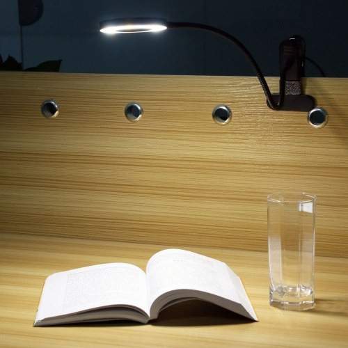 

Clip-on Desk Lamp USB Table Lamp Eye Protection LED Light Bendable Flexible Reading Lamp for Nail Art Tattoo Reading Beauty Makeup