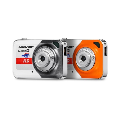 X6 Portable Mini High Denifition Digital Camera Mini DV Support 32GB TF Card with Mic 