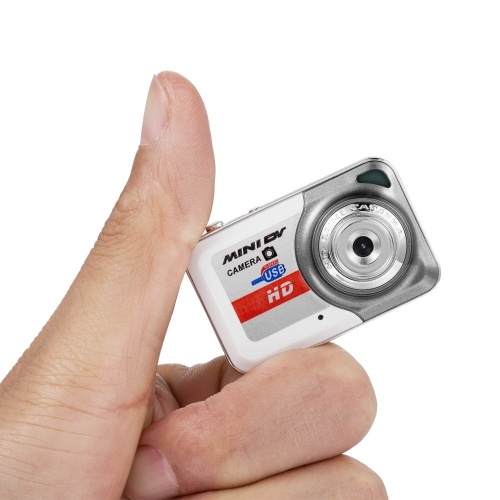 X6 Portable Mini High Denifition Digital Camera Mini DV Support 32GB TF Card with Mic 