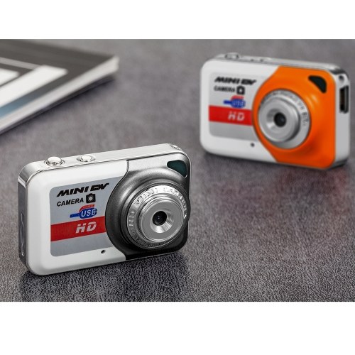 X6 Portable Mini High Denifition Digital Camera Mini DV Support 32GB TF Card with Mic 