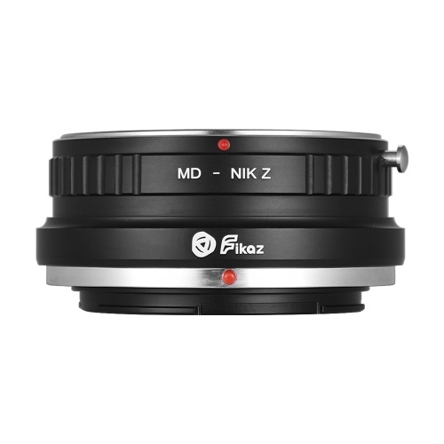 

Fikaz High Precision Lens Mount Adapter Ring Aluminum Alloy for Minolta MD-Mount Lens to Nikon Z6 Z7 Z-Mount Mirrorless Camera MD-NIKZ