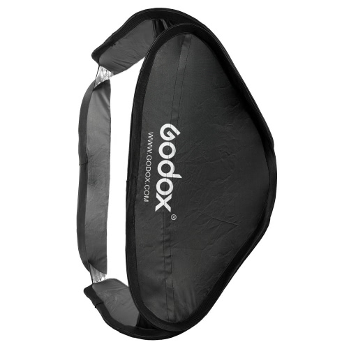 

Godox 60 * 60cm / 24" * 24" Softbox Diffuser with S-type Bracket Bowens Holder for Speedlite Flash Light