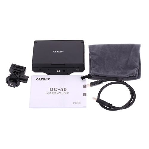 

5-дюймовый ЖК-монитор Viltrox DC-50 HD, бывшее в употреблении, портативный широкоугольный монитор для цифровой зеркальной фотокамеры Canon Nikon Sony DV