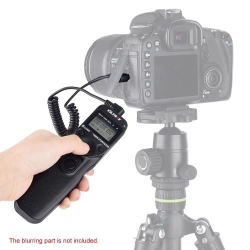 

VILTROX LCD Time Lapse Intervalometer Timer Remote Control Shutter with N2 Cable for Nikon D70S D80