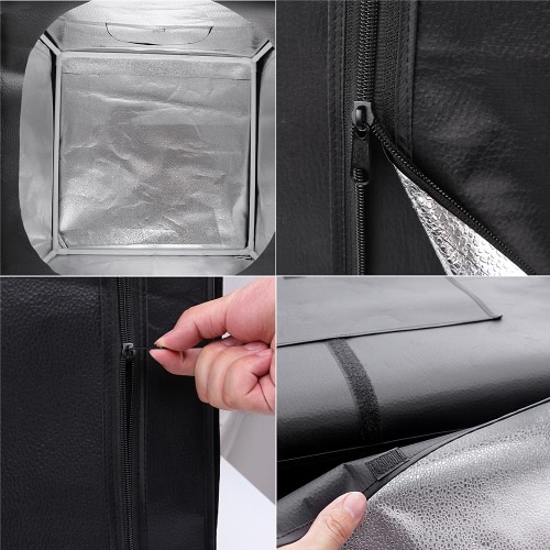 

Светодиодный Профессиональный портативный Softbox Box 42 * 42 см LED фото студия видео освещение палатка с светодиодные