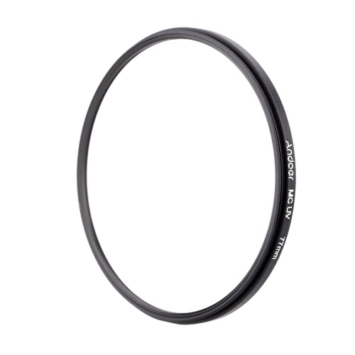 77mm Ultra Thin Multi-Coated MC UV ultravioletter Filter Objektiv-Schutz für Canon Nikon DSLR-Kamera