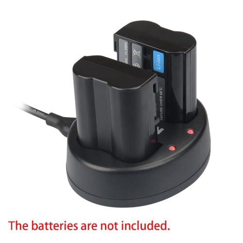 

KingMa Dual 2-Channel Battery Charger for EN-EL15 Nikon D7000 D800 D800E Camera