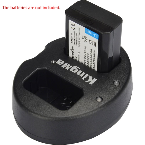 

KingMa Dual 2-Channel NP-FW50 Battery Charger for Sony A5000 A5100 A6000 A7R NEX6 5T 5R 5N Camera