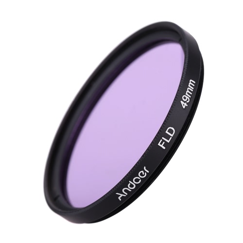 Andoer 49mm UV+CPL+FLD Circular Filter Kit Circular Polarizer Filter Fluorescent Filter with Bag for Nikon Canon Pentax Sony DSLR Camera