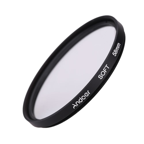 

Andoer 58mm UV+CPL+SOFT Circular Filter Kit Circular Polarizer Filter Soft Focus Effect Diffuser with Bag for Nikon Canon Pentax S