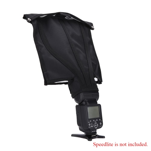 

Портативный фотографии Многофункциональные флэш-диффузор Softbox отражатель Снут для DSLR Speedlite вспышки