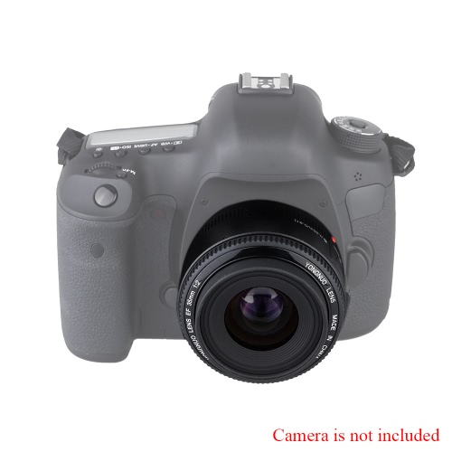 Yongnuo YN35mm F2 Lens 1:2 AF / MF Wide-Angle Fixed/Prime Auto Focus Lens for Canon EF Mount EOS Camera 