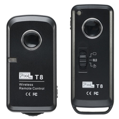 Pixel Wireless Shutter Remote Control T8/E3 for Canon PowerShot EOS Series Pentax K Series Samsung Contax Cameras