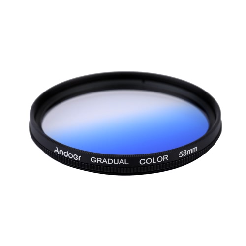 

Andoer Профессиональный 58mm GND Набор Градиентного Фильтра GND4(0.6) Серый Синий Оранжевый Красный Нейтральный Градиентный Фильтр