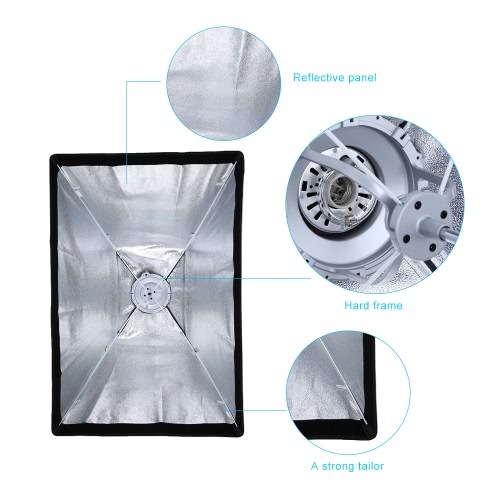 

Godox SB-US 60 * 90cm / 24 * 35in Quadrangle Umbrella Softbox with Bowens Mount for Studio Flash Speedlite